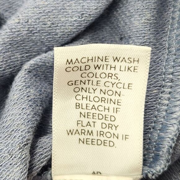 J Jill Fair Isle Embroidery Long Sleeve Top Sweatshirt Women Extra Large XL Blue - Picture 8 of 8